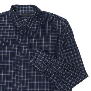 Vince. Mens Long Sleeves XL Button Up‎ Classic Fit Shirt Cotton,Rayon Blend